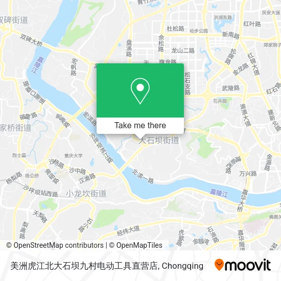 美洲虎江北大石坝九村电动工具直营店 map