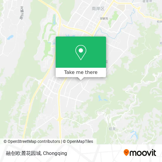 融创欧麓花园城 map
