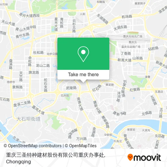 重庆三圣特种建材股份有限公司重庆办事处 map