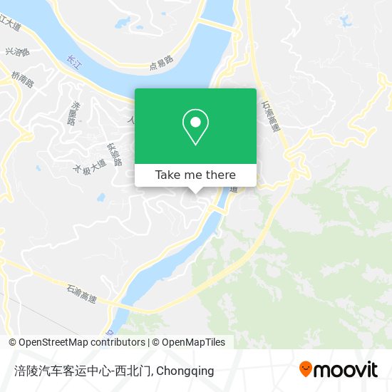 涪陵汽车客运中心-西北门 map