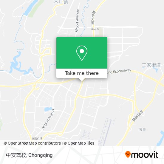 中安驾校 map