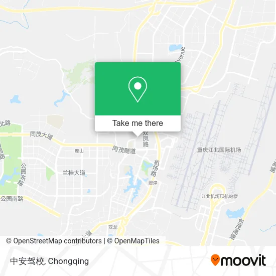 中安驾校 map