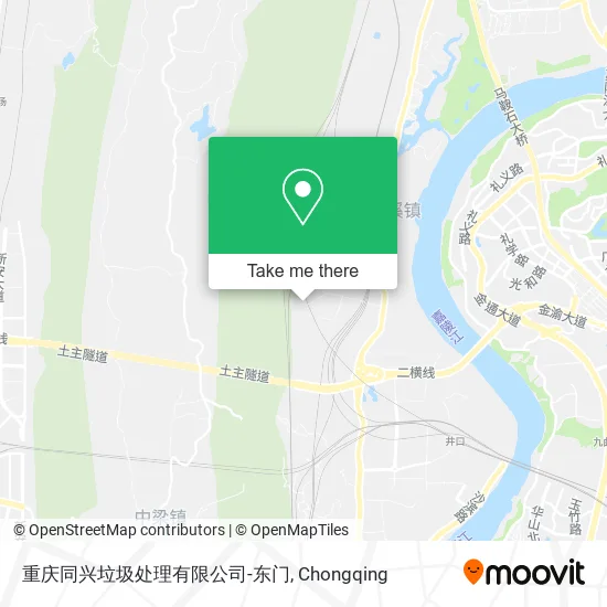 重庆同兴垃圾处理有限公司-东门 map