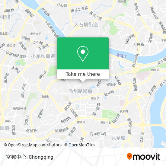 富邦中心 map