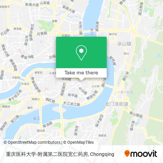 重庆医科大学-附属第二医院宽仁药房 map