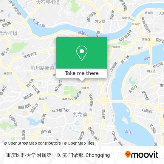 重庆医科大学附属第一医院-门诊部 map