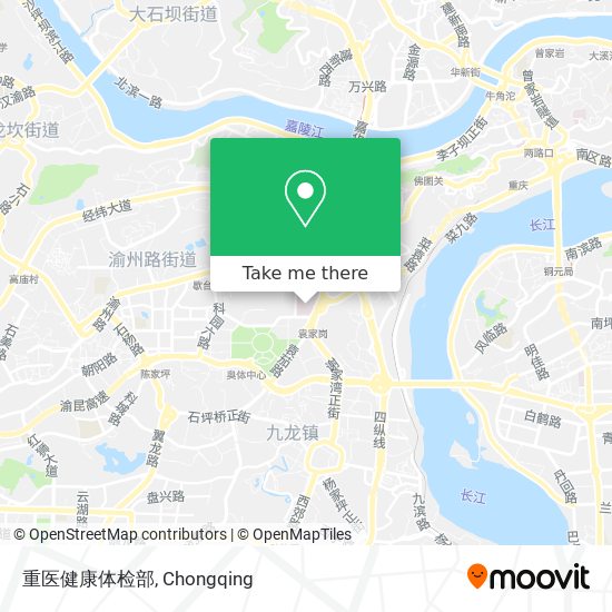 重医健康体检部 map