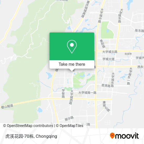 虎溪花园-70栋 map