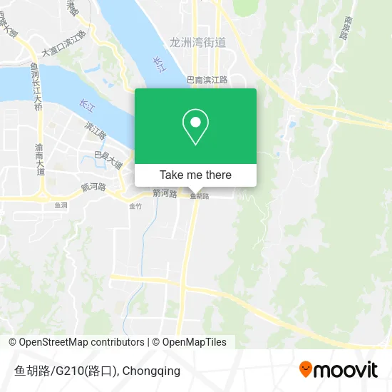 鱼胡路/G210(路口) map