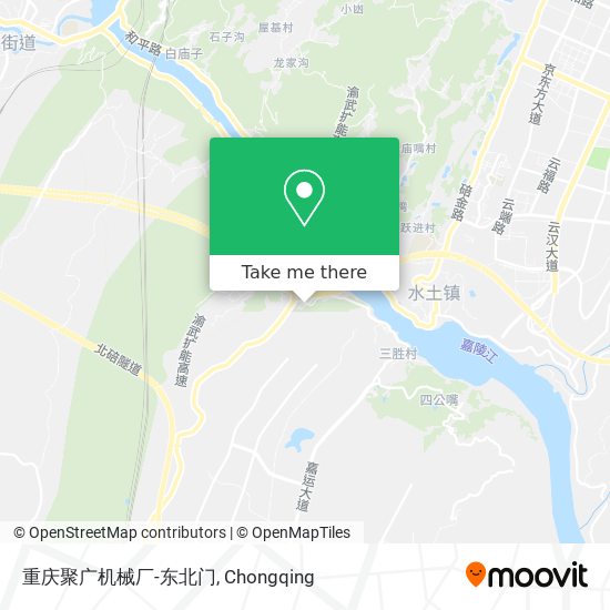 重庆聚广机械厂-东北门 map