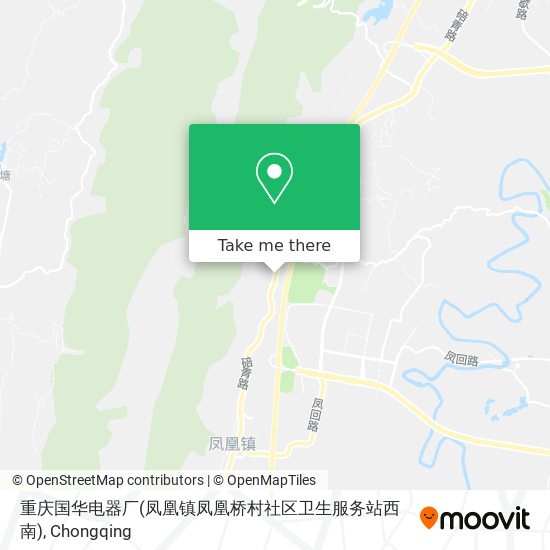 重庆国华电器厂(凤凰镇凤凰桥村社区卫生服务站西南) map