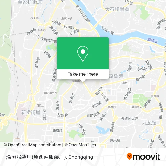 渝剪服装厂(原西南服装厂) map