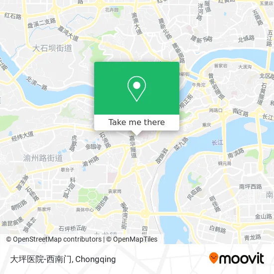 大坪医院-西南门 map