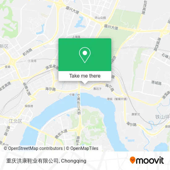 重庆洪康鞋业有限公司 map