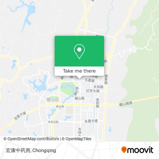 宏康中药房 map