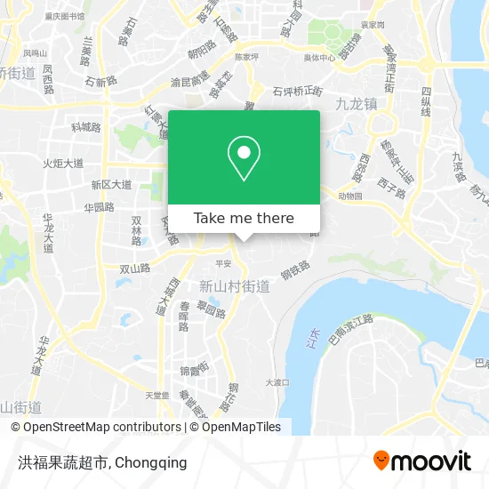 洪福果蔬超市 map