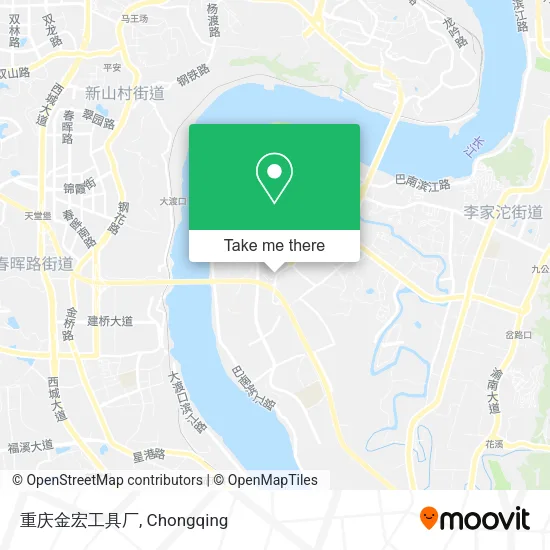 重庆金宏工具厂 map