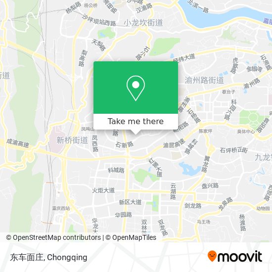 东车面庄 map