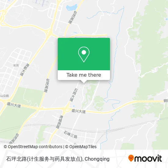 石坪北路(计生服务与药具发放点) map