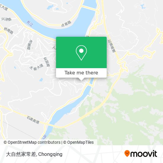 大自然家常差 map