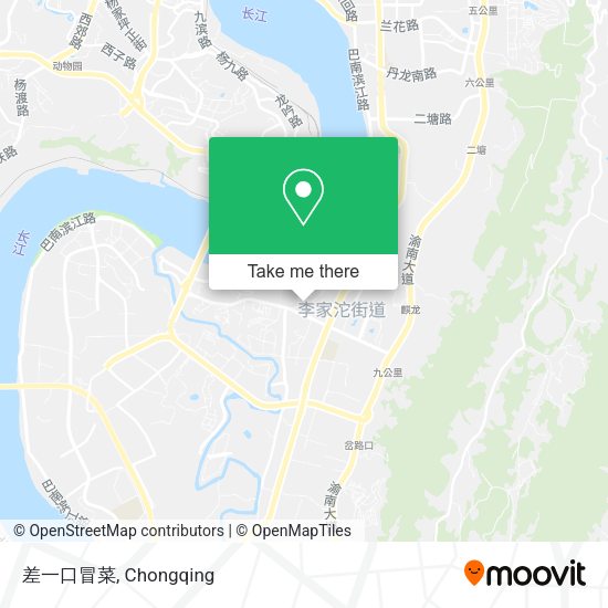 差一口冒菜 map