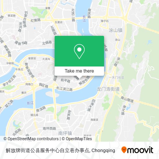 解放牌街道公县服务中心自立巷办事点 map