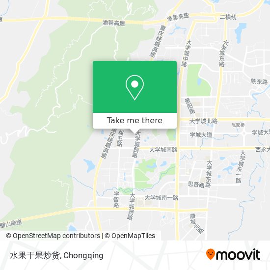 水果干果炒货 map