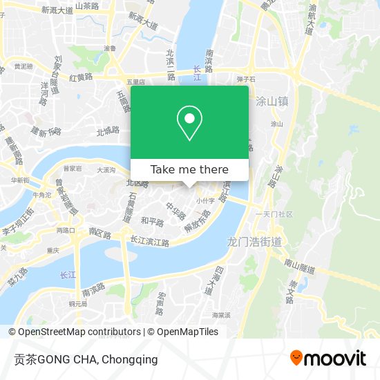 贡茶GONG CHA map