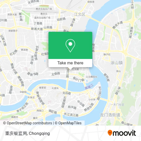 重庆银监局 map