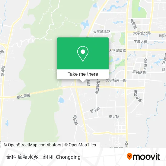 金科·廊桥水乡三组团 map