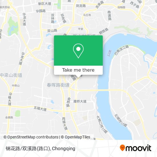 钢花路/双溪路(路口) map