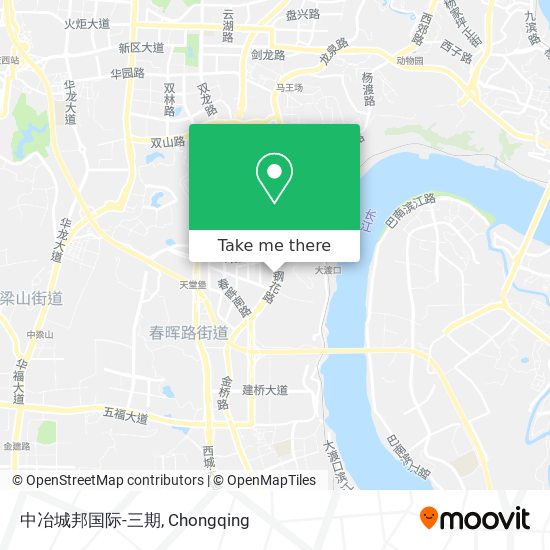 中冶城邦国际-三期 map