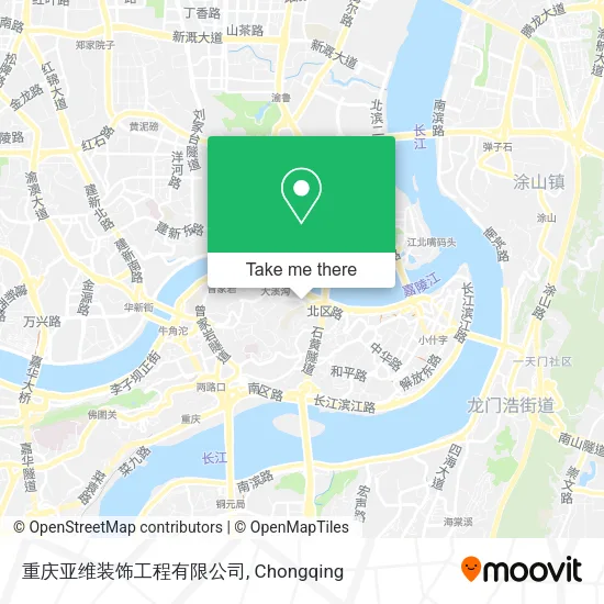重庆亚维装饰工程有限公司 map