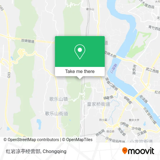 红岩凉亭经营部 map