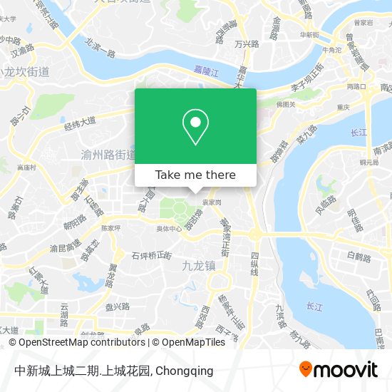 中新城上城二期.上城花园 map