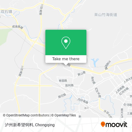 泸州新希望饲料 map