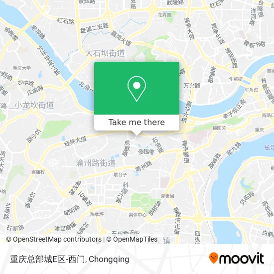 重庆总部城E区-西门 map