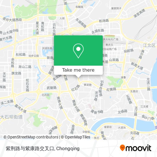紫荆路与紫康路交叉口 map