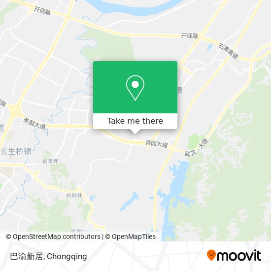 巴渝新居 map