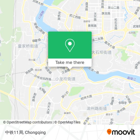 中铁11局 map