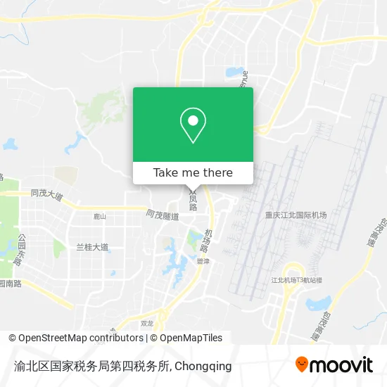 渝北区国家税务局第四税务所 map