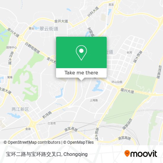 宝环二路与宝环路交叉口 map