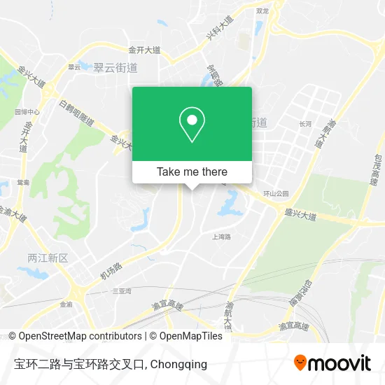 宝环二路与宝环路交叉口 map