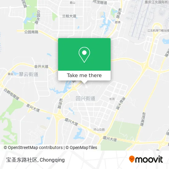 宝圣东路社区 map