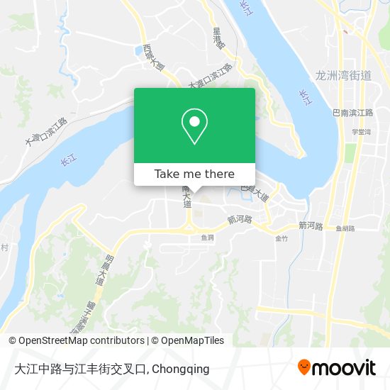 大江中路与江丰街交叉口 map