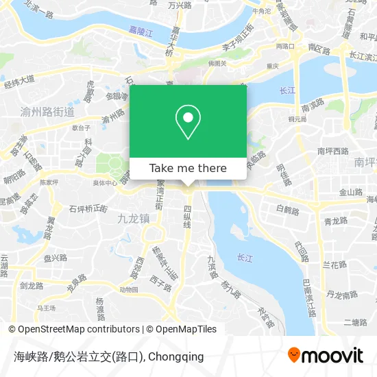 海峡路/鹅公岩立交(路口) map