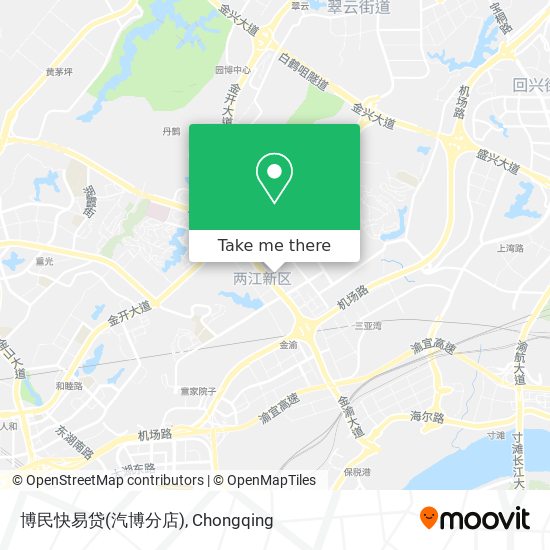 博民快易贷(汽博分店) map