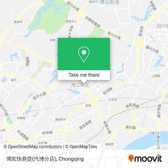 博民快易贷(汽博分店) map