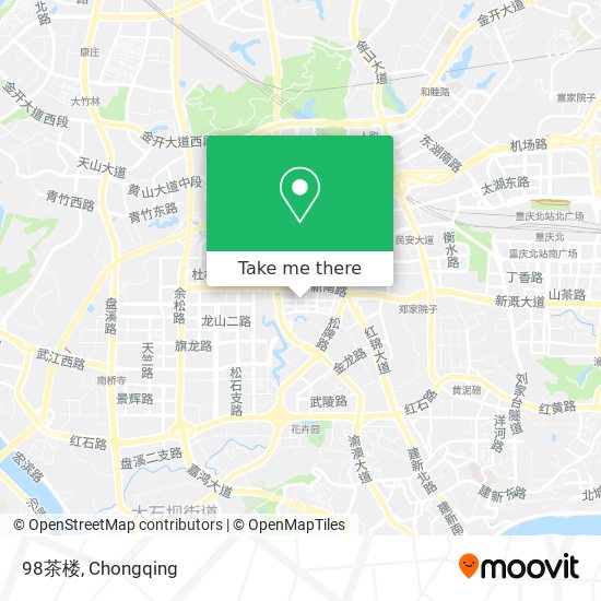 98茶楼 map
