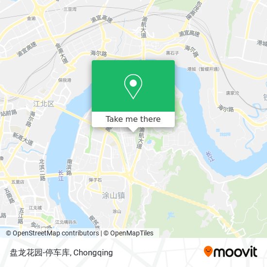 盘龙花园-停车库 map
